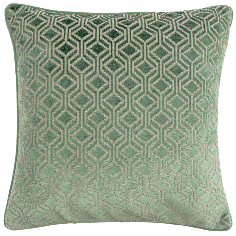 Avenue Velvet Jacquard Cushion