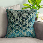 Avenue Velvet Jacquard Cushion