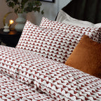 Avery Abstract Cotton Rich Duvet Cover Set