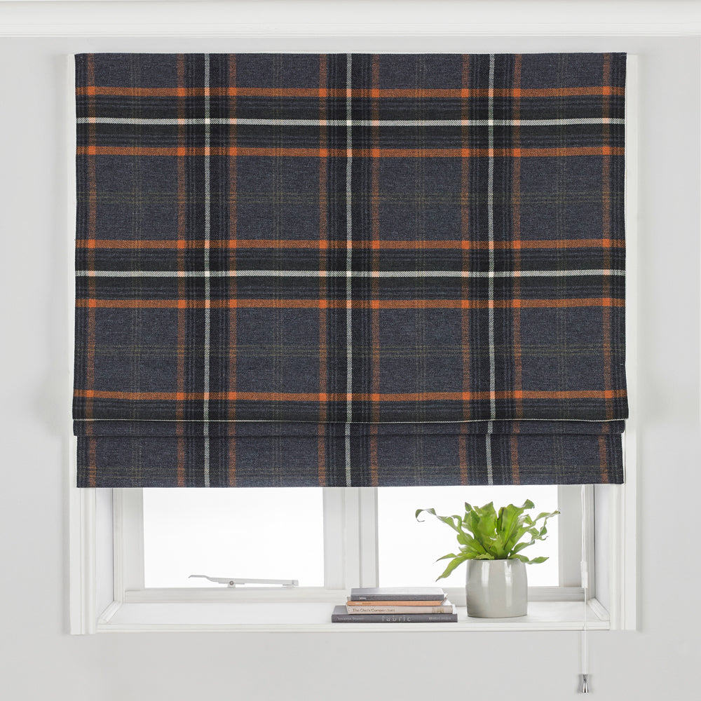 Aviemore Tartan Faux Wool Roman Blind