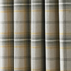 Aviemore Tartan Faux Wool Eyelet Curtains