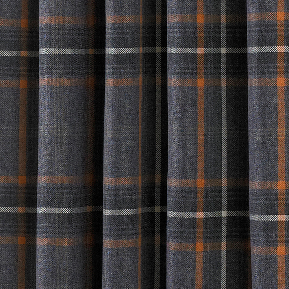 Aviemore Tartan Faux Wool Eyelet Curtains