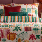 All Wrapped Up Reversible Printed Duvet Cover Set