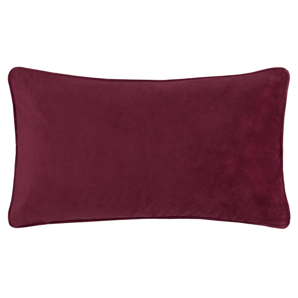 Bad Witch Embroidered Velvet Cushion