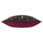 Bad Witch Embroidered Velvet Cushion