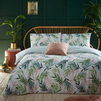Bali Palm Botanical Duvet Cover Set