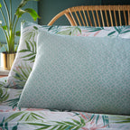 Bali Palm Botanical Duvet Cover Set