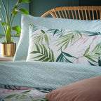 Bali Palm Botanical Duvet Cover Set
