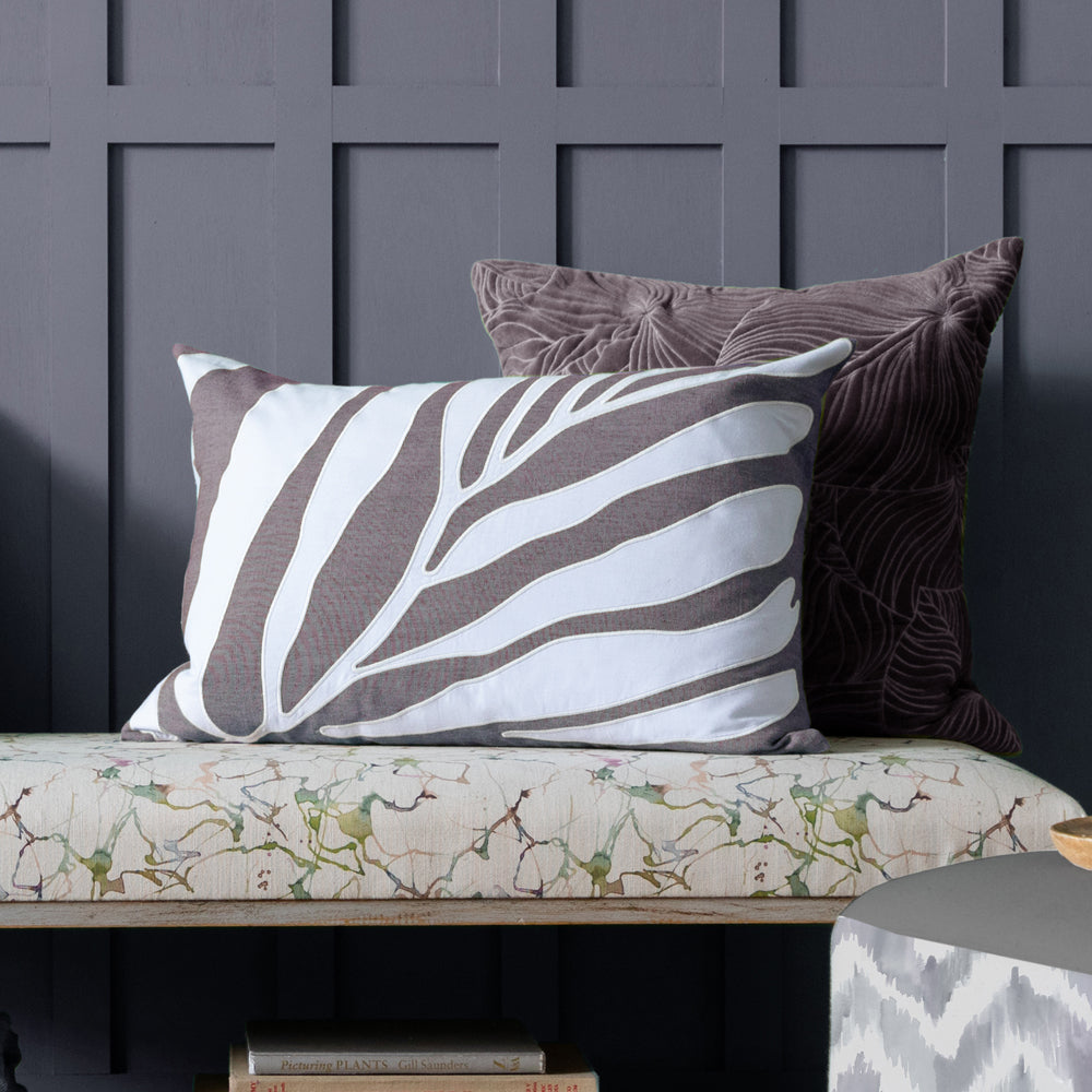 Bamboo Embroidered Cushion