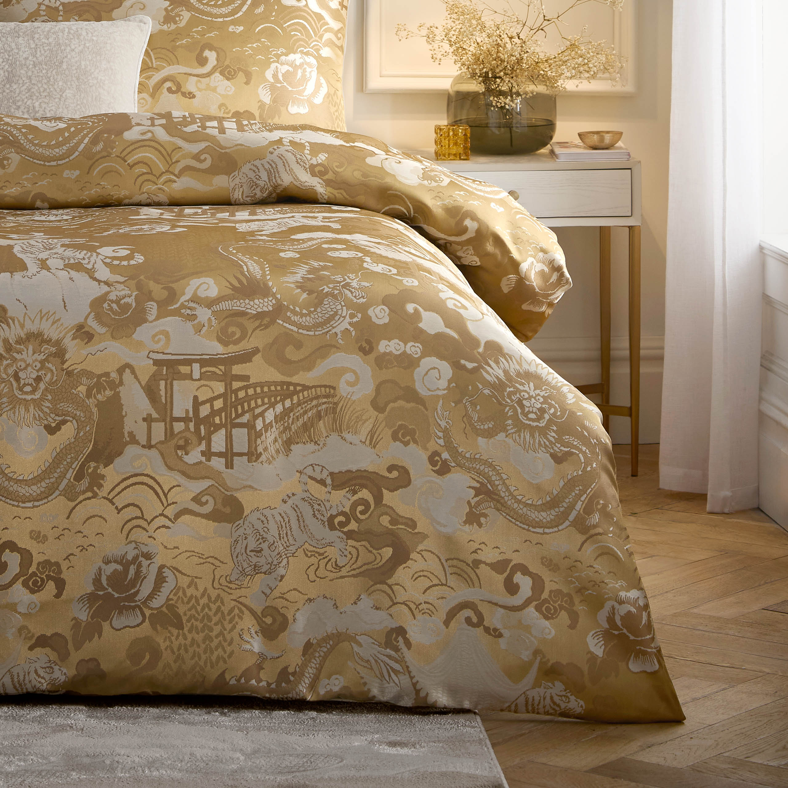 Baransu Jacquard Duvet Cover Set