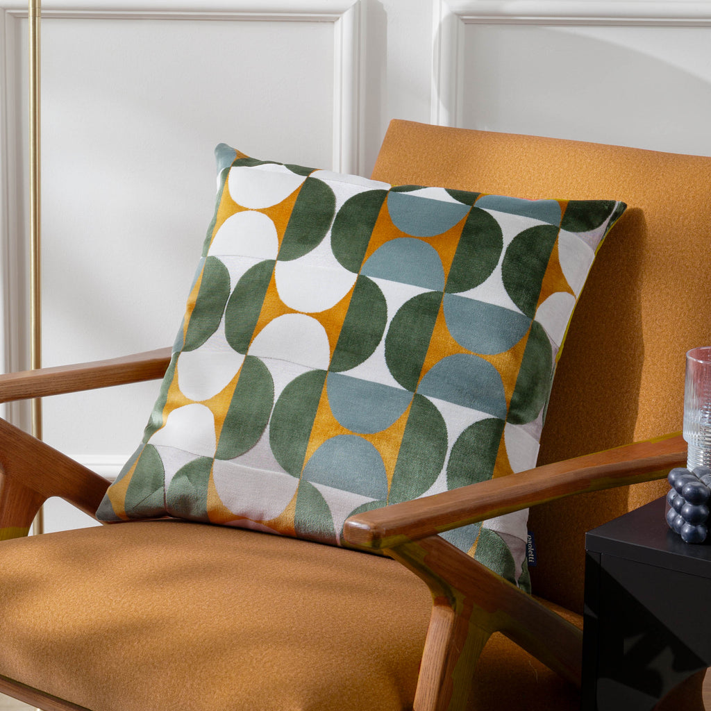 Bardot Cut Velvet Cushion