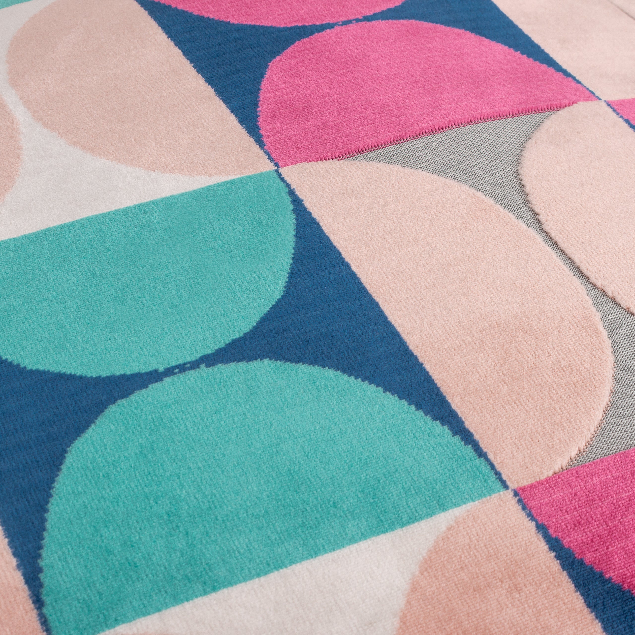 Bardot Cut Velvet Cushion