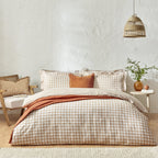 Barton Gingham Check Duvet Cover Set