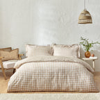 Barton Gingham Check Duvet Cover Set