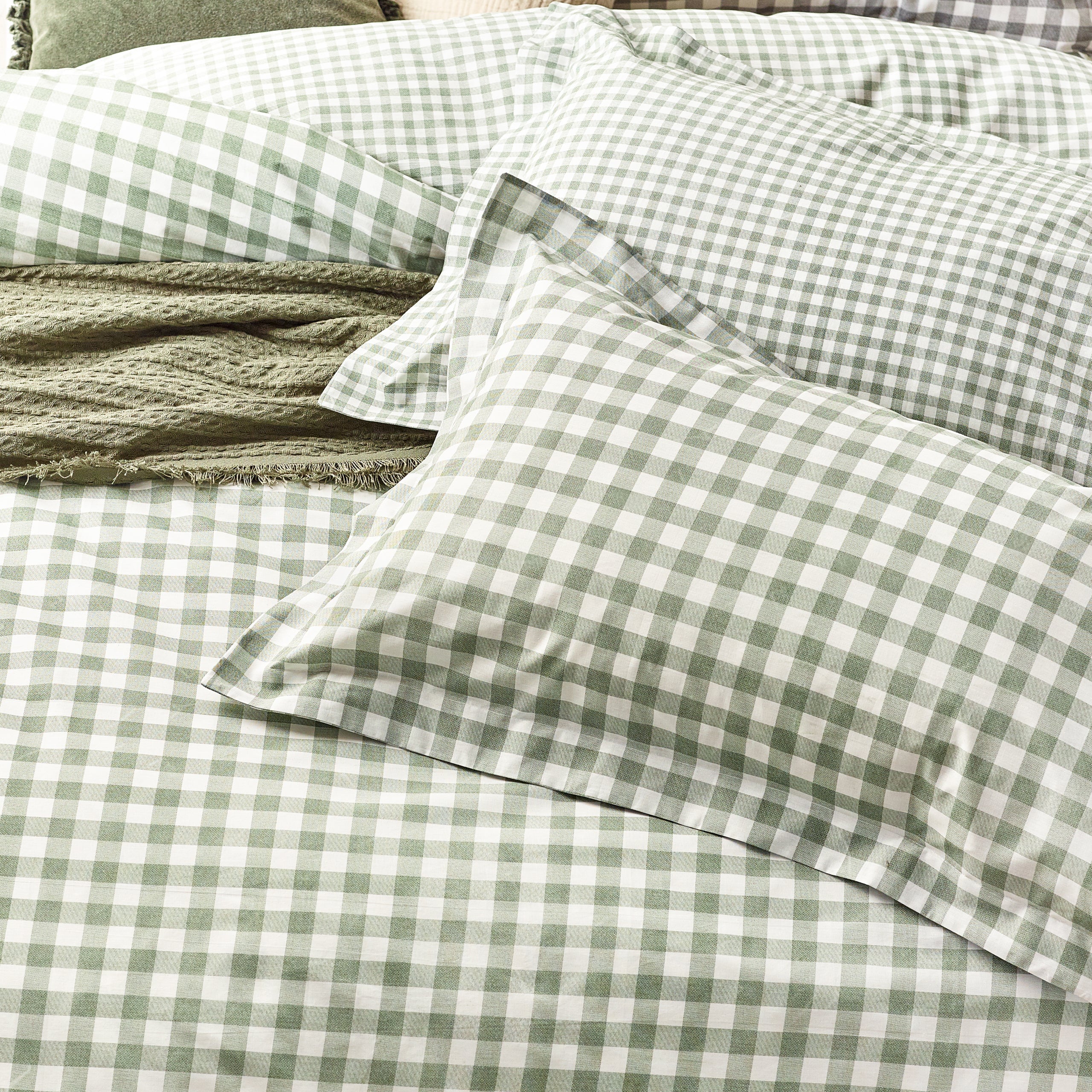 Barton Gingham Check Duvet Cover Set