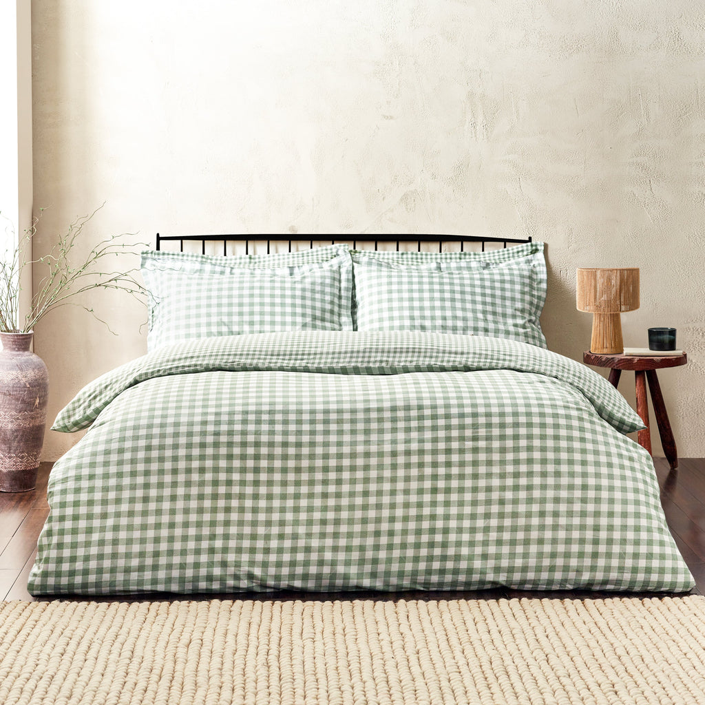 Barton Gingham Check Duvet Cover Set