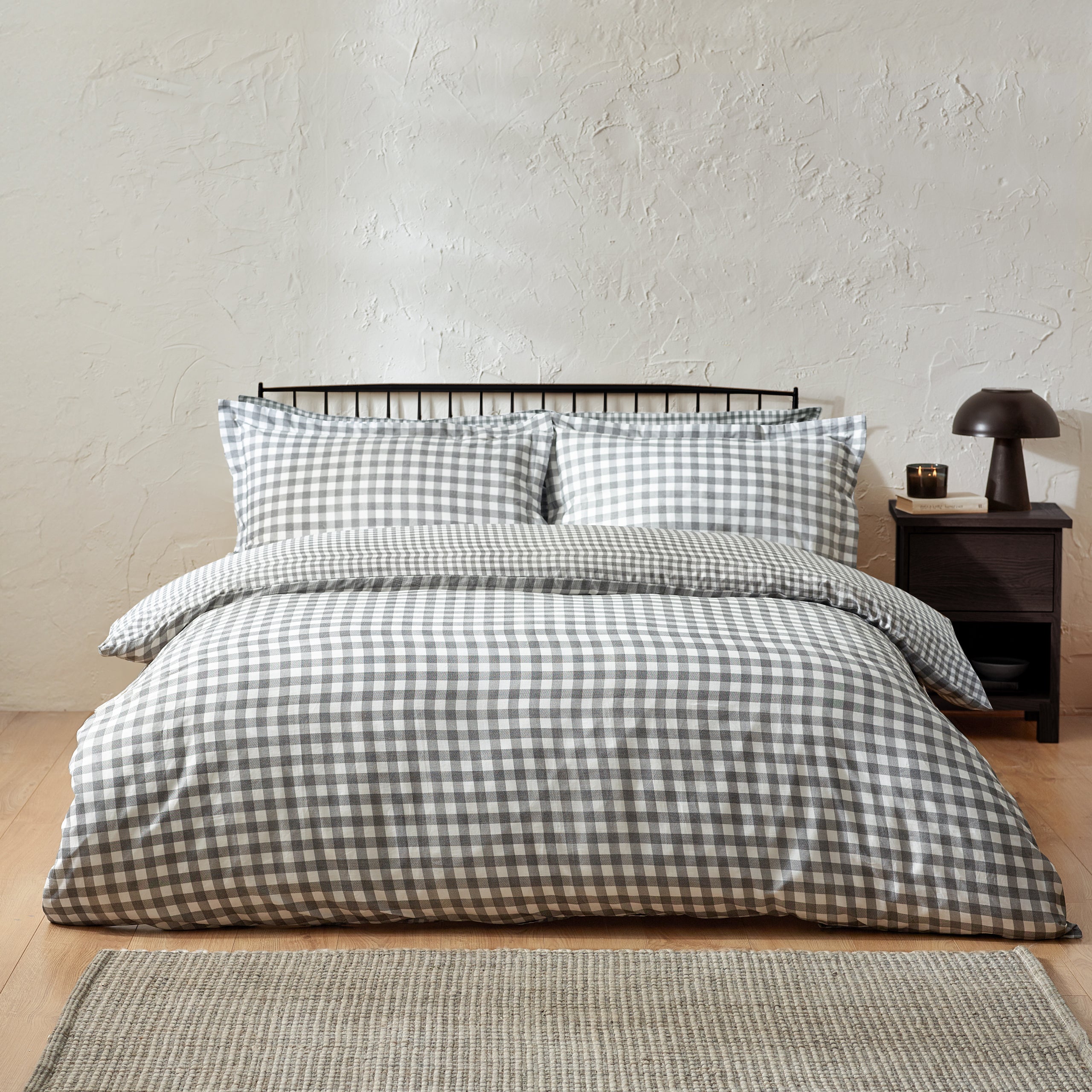 Barton Gingham Check Duvet Cover Set