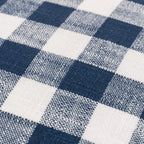 Barton Check Fringed Cushion