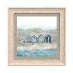 Beach Hut Framed Print