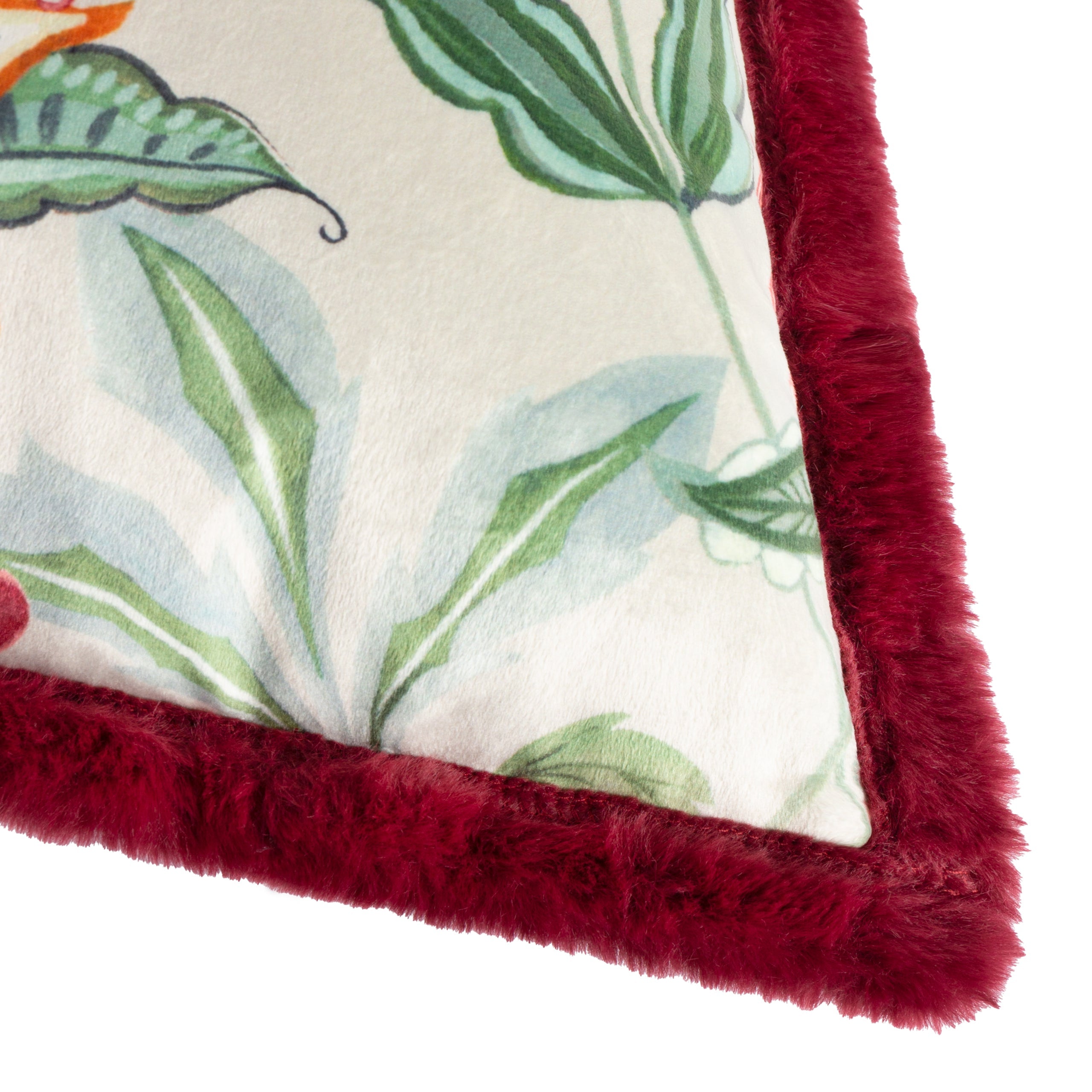 Beatrice Printed Velvet Cushion