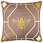 Bee Deco Geometric Cushion