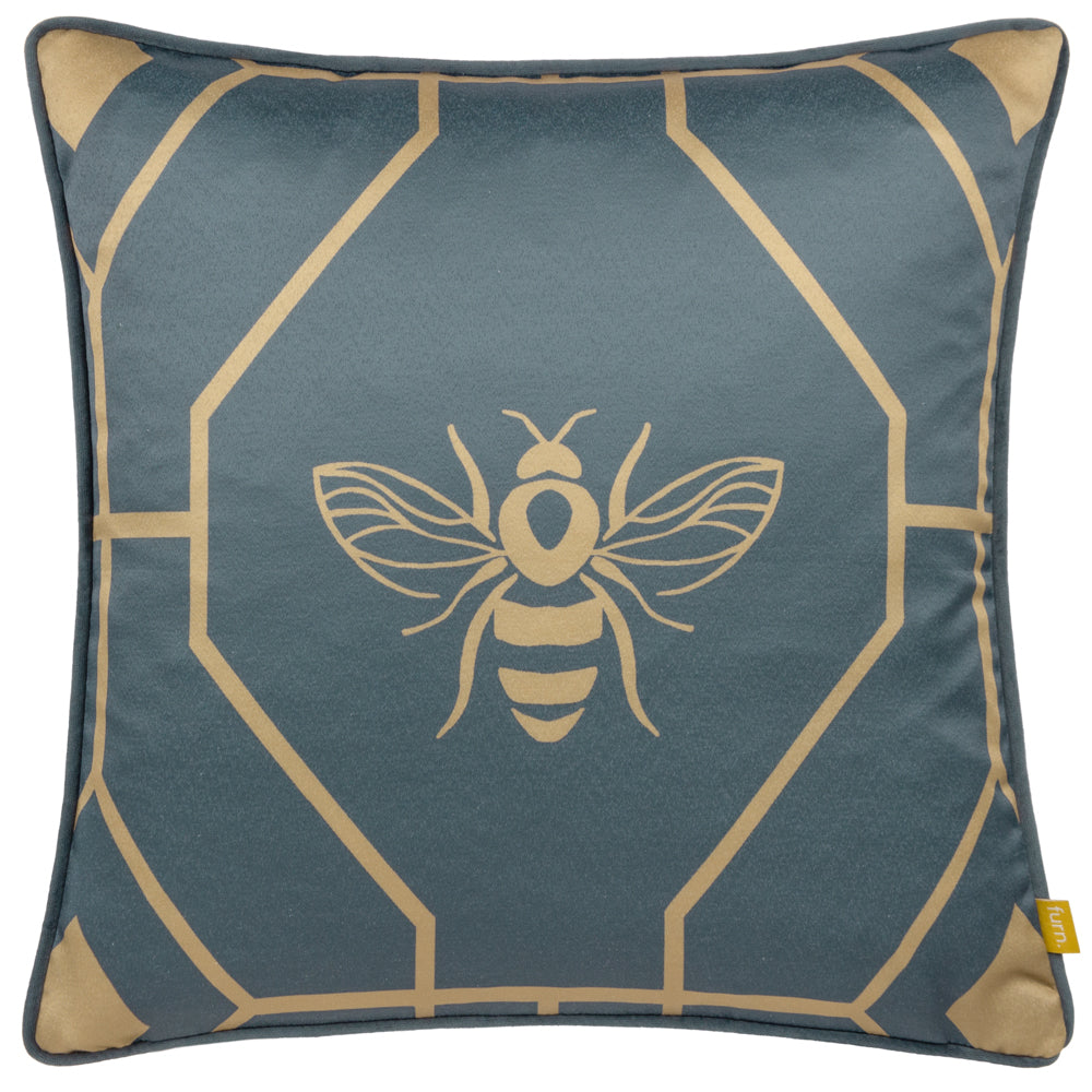 Bee Deco Geometric Cushion