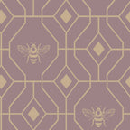 Bee Deco Geometric Duvet Cover Set