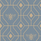 Bee Deco Geometric Duvet Cover Set