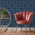 Bee Deco Gold Foil Wallpaper