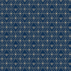 Bee Deco Gold Foil Wallpaper