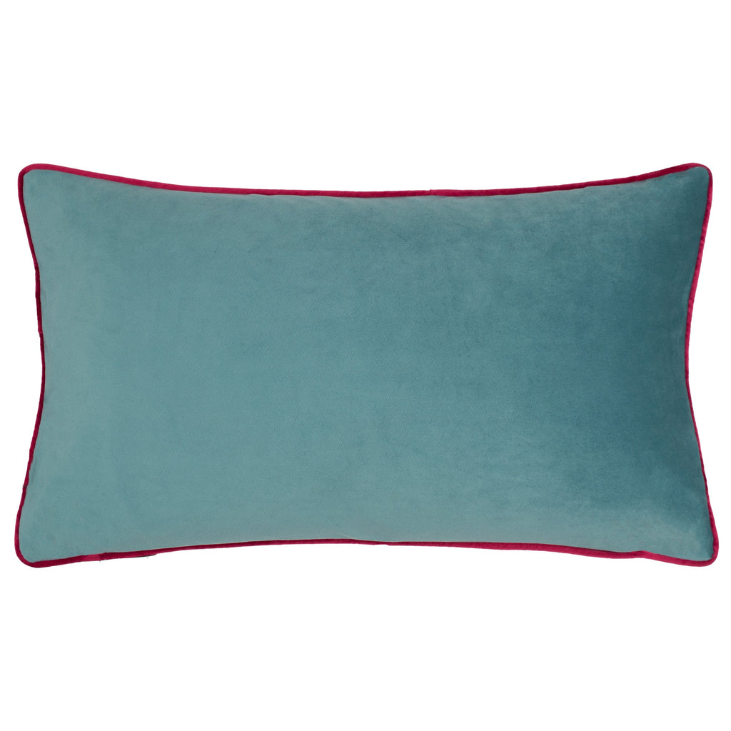Beetalis Piped Velvet Cushion