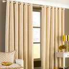 Belmont Chenille Jacquard Eyelet Curtains