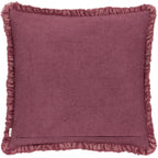 Bertie Washed Cotton Velvet Cushion