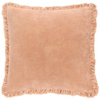 Bertie Washed Cotton Velvet Cushion
