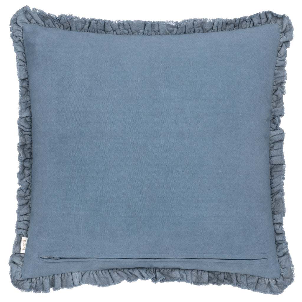 Bertie Washed Cotton Velvet Cushion