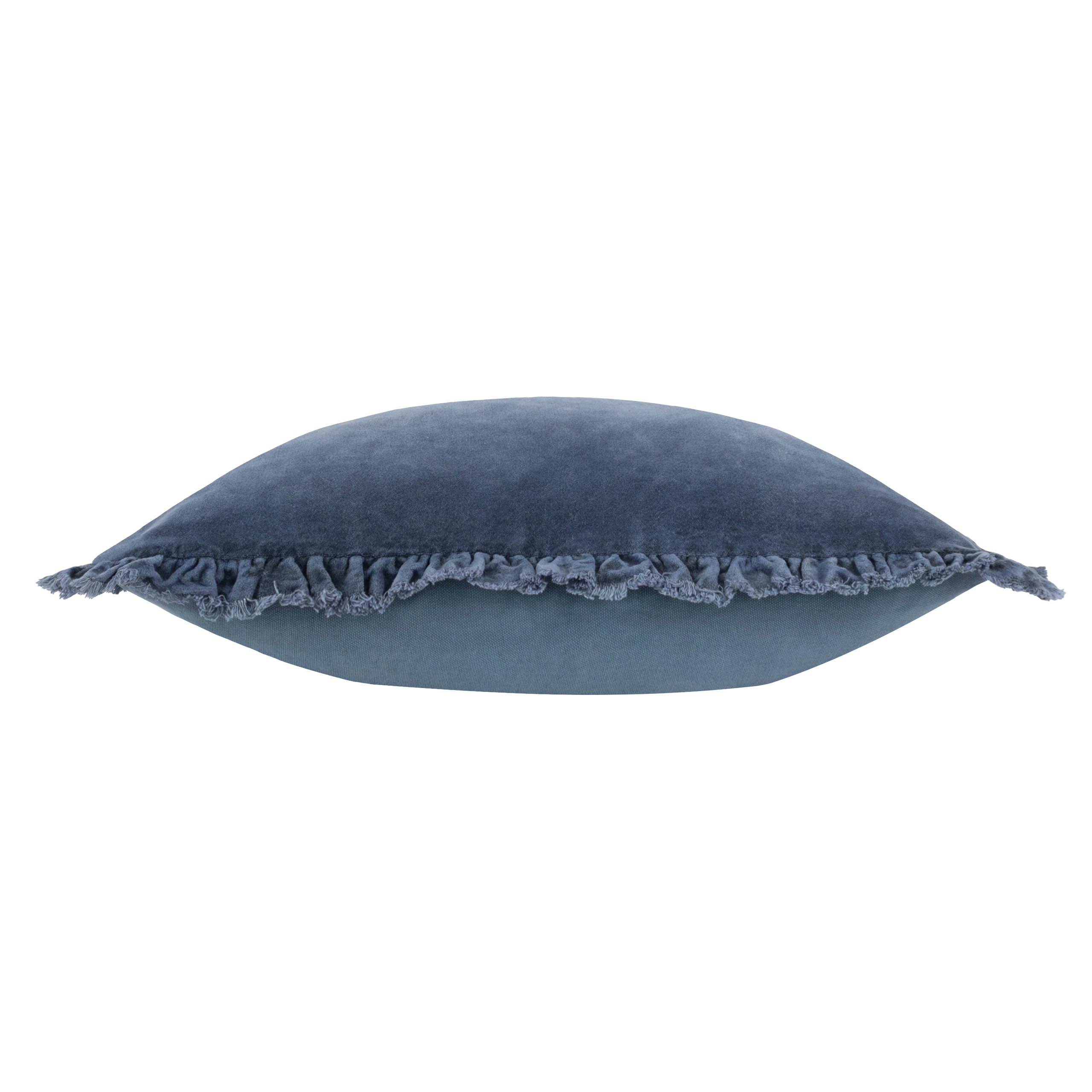 Bertie Washed Cotton Velvet Cushion