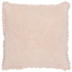 Bertie Washed Cotton Velvet Cushion