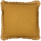 Bertie Washed Cotton Velvet Cushion