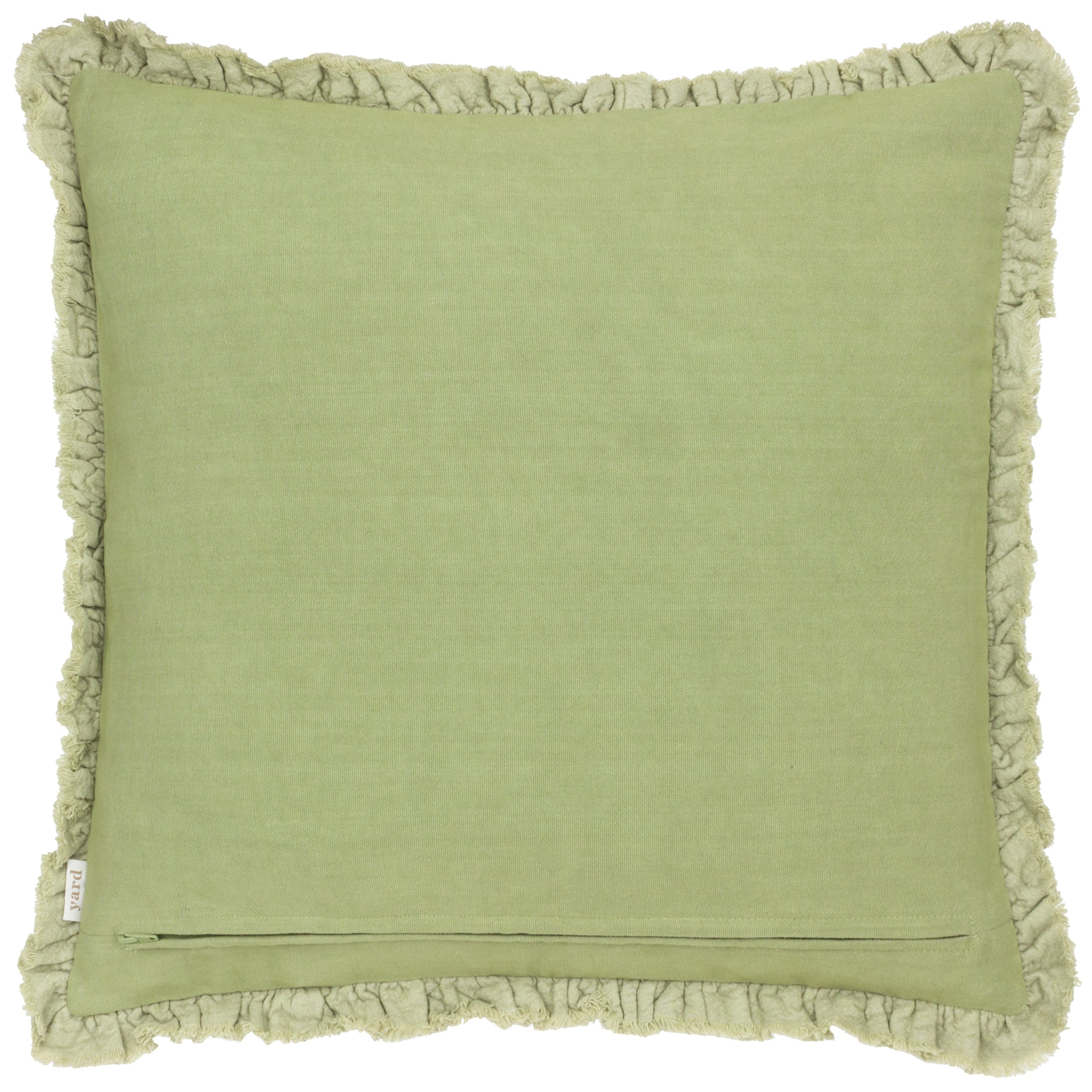 Bertie Washed Cotton Velvet Cushion
