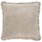 Bertie Washed Cotton Velvet Cushion