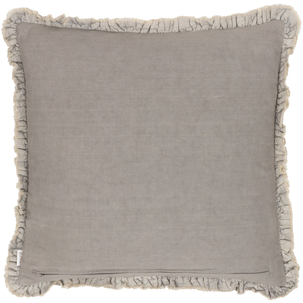 Bertie Washed Cotton Velvet Cushion