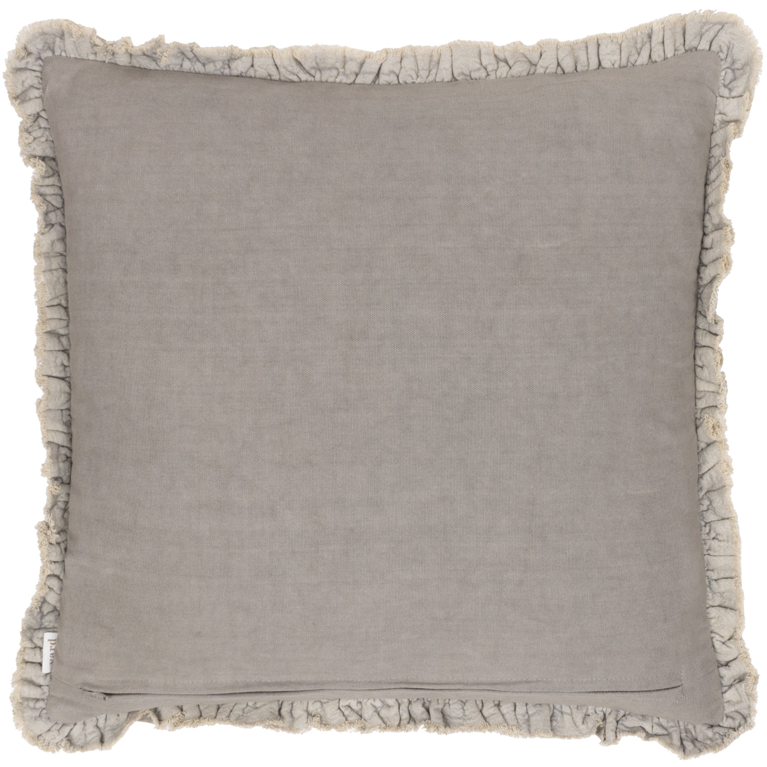Bertie Washed Cotton Velvet Cushion