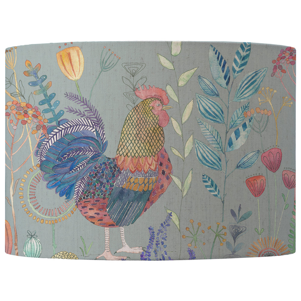 Bilbury Flock Eva Lamp Shade Robins