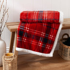 Blake Check Fleece Throw