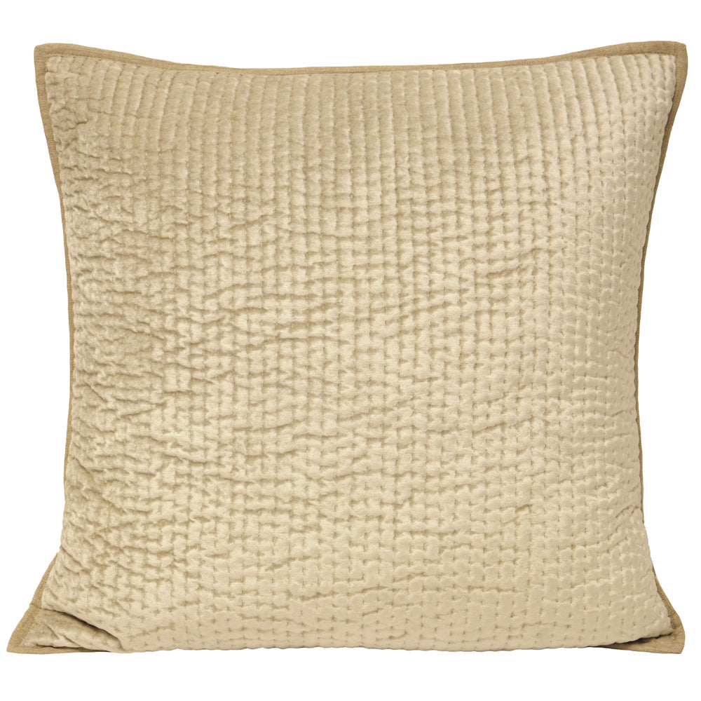 Brooklands Quilted Velvet Cushion