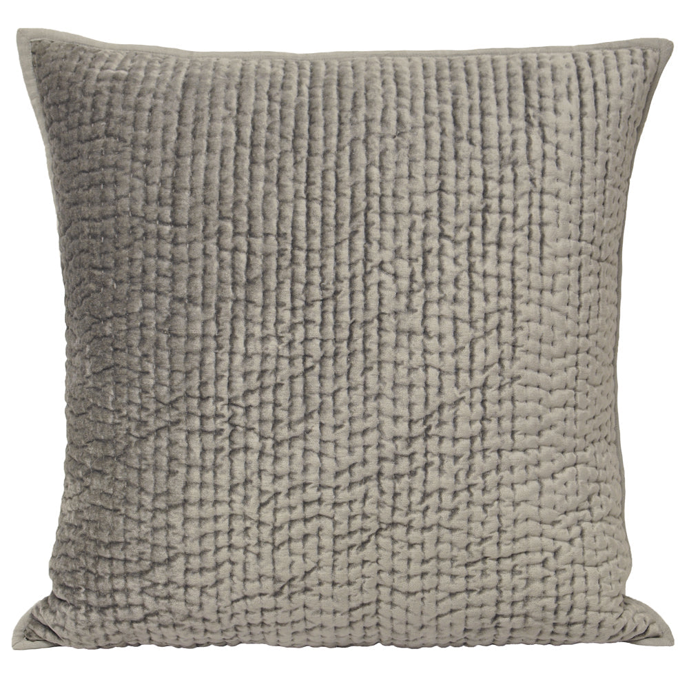 Brooklands Quilted Velvet Cushion
