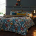 Bloom Floral 100% Cotton Duvet Cover Set