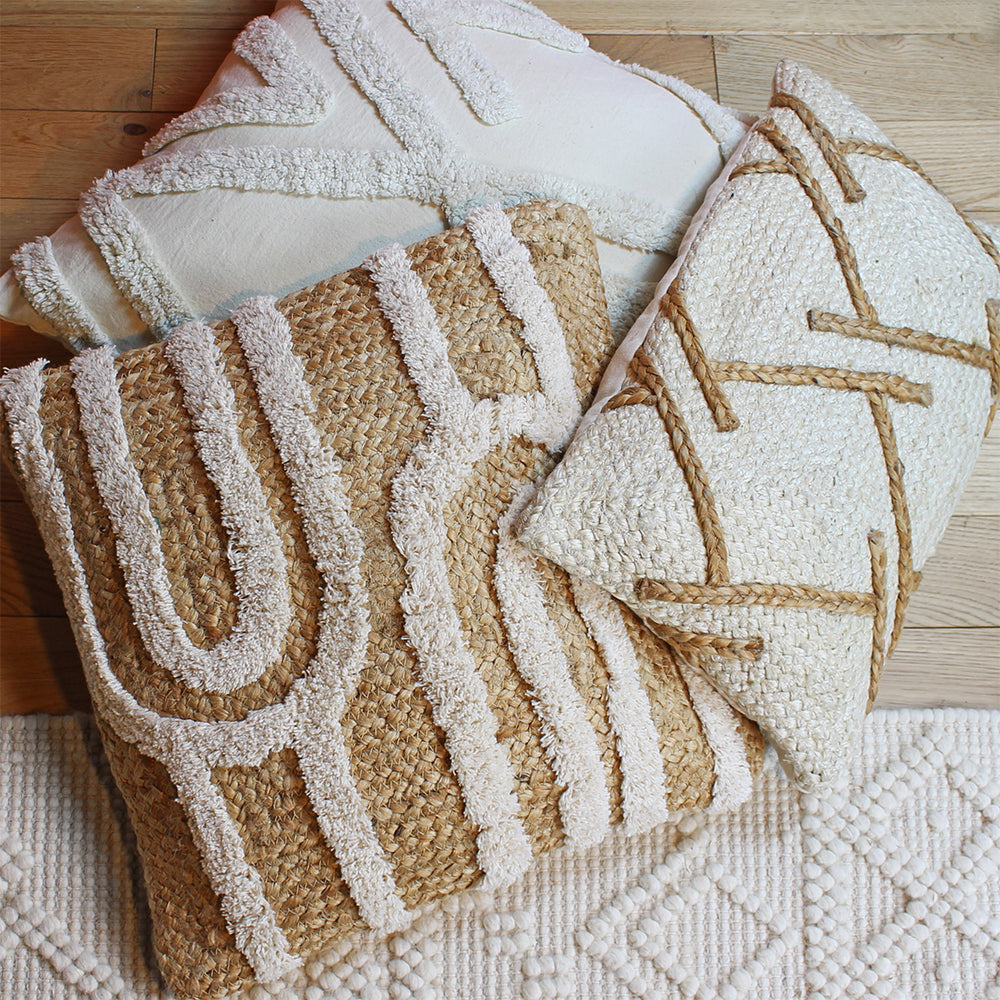 Boda Braided Jute Cushion