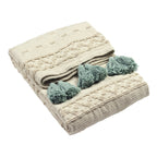 Boho Cotton Tufted Throw