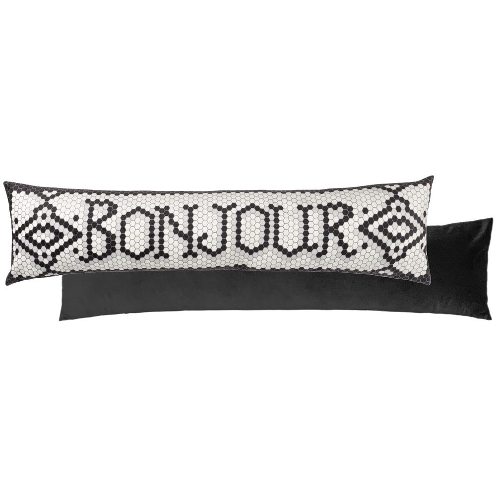 Mosaic Message Bonjour Draught Excluder